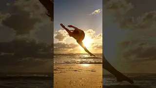 Lenny at sunset #dancephotography #slowmotion #ballet