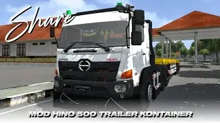 $HARE || MOD DAN LIVERY HINO 500 TRAILER KONTAINER $$$