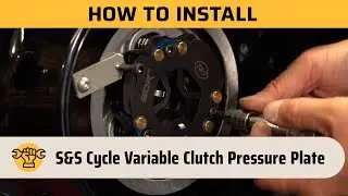 Как установить нажимной диск сцепления S&S Cycle Variable Clutch | Гайковерты выходного дня