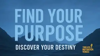Find Your Purpose, Discover Your Destiny |Spoken word Motivational Speaker| A two parts motivation
