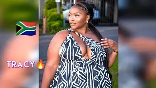 TRACY SIBISI 🔥 Ravishing Curvy South African Plus Size Fashion Model| Wiki Biography Lifestyle Facts