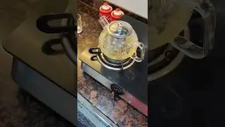 Inspire Tea Pot With Infuser, Glass Tea KettleFor Gas Stove #handcraftedtea #teamaker#youtubeshorts