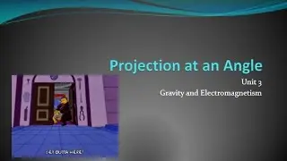 Ch 2.3 Projection at an Angle