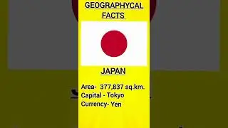 Geographycal Fact about Japan #generalknowledge  #usefullinformation