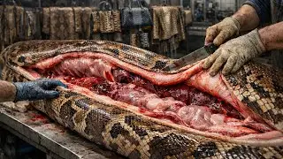 Inside the Ultra Secret Snake Leather Lab   How Snakeskin Becomes a Billion Dollar Industry