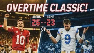 49ers vs Rams: An Overtime Classic! | Mac Jones, Rookie Heroes & Rams&rsquo; Costly Mistakes