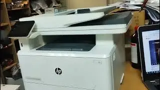HP laserJet Pro m426 как открыть крышку чтобы достать картридж