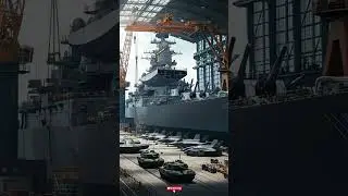 Future of defense! Massive warship and #shorts #navaldock #militarymachines #defense #viralshorts