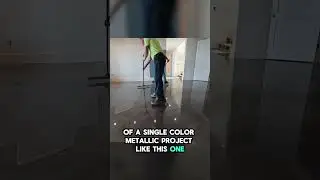 🛑 Glossy vs. Matte? LMK.👇🏻#epoxy #floor #satisfying #concrete #construction #garage #basement