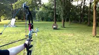 Toxic broadheads my daughter shooting
