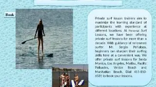 Book Private Surfing Lessons on Santa Monica Beach