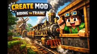 The Ultimate Passenger Train | Minecraft Create Mod 1.20.1