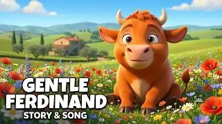 Ferdinand the Gentle Bull 🐂🌸 | Children&rsquo;s Song & Animated Storybook