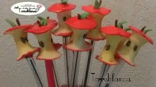 Manzanas mordidas