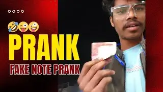 PRANK 🤣😜🤪| FAKE NOTE PRANK #funny #fun #prank #india