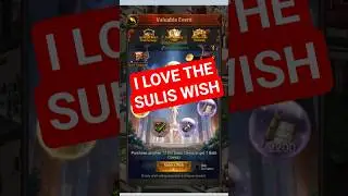 Spend LITTLE win BIG on the Sulis Wish on #evony