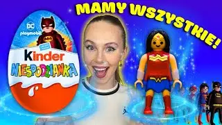 Trafiłam WSZYSTKIE figurki z Superbohaterami DC Playmobil ❗️| KINDER | Playmobil | DC | Pattje