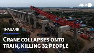 Thailand train accident kills at least 32 at China-backed project | AFP