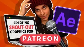 Creating Motion Graphics for Patreon #livestream #aftereffects