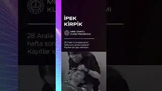 İpek Kirpik Eğitimi #shorts #beacademycadde #ipekkirpik #g&uuml;zellikuzmanı