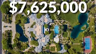 This $7,625,000 MEGA Mansion Is An Oasis With a Dream Backyard | Rancho Mirage Luxury Home Tour
