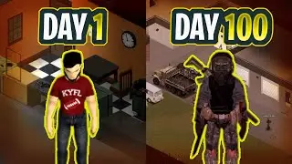 Bertahan Hidup 100 Hari di Louisville - Project Zomboid Full Movie