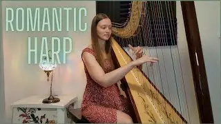 Romantic HARP solo: Melody in F - Anton Rubinstein arr. Salzedo