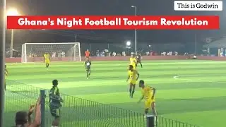 Ghana's Night Football | Tourist Attraction or Comedy Passion #ghanavlog #koforidua