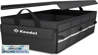 K KNODEL Car Trunk Organizer with Lid Collapsible Car Trunk Storage Organizer Review