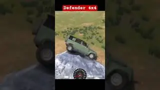 #defender #4x4#game#viral song game of death  //Off-road physics test