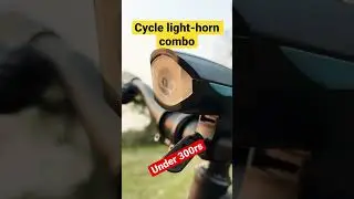 Best Cycle Light + Horn Under ₹200! 🔥 | Techista 2-in-1 Review