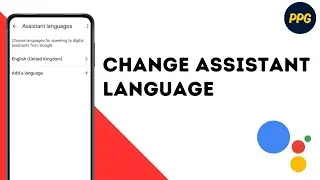 How to change Google Assistant default language ?