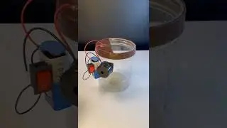 Water alarm &bull; Dc Motor | #dcmotor #tech #youtubeshorts #motor #dcmotorproject