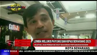 LOMBA MELUKIS PAYUNG DAN KIPAS SEMARANG 2025 | AGUSTINA AKAN PERBANYAK EVENT SENI