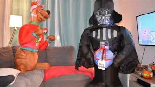 Darth Vader STAR WARS Airblown Inflatable Christmas unboxing