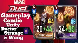 Marvel Duel | Build Combo Unity Doctor Strange with Wong