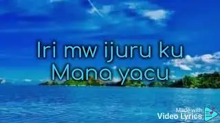 JYE NDI UMUKRISTO by PAPI CLAVER (Lyrics Video) Karaoke style 