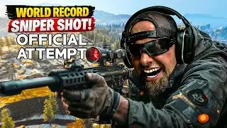 🔴LIVE - WARZONE WORLD RECORD SNIPER ATTEMPT (VERDANSK)