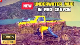 FOUND NEW UNDERWATER MUD IN RED CANYON | OFF THE ROAD HD OPEN WORLD DRIVING GAME