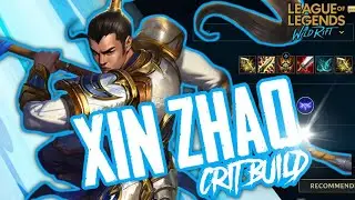 XIN ZHAO | MENCOBA CRIT BUILD | LOL: WILD RIFT INDONESIA CBT GAMEPLAY #3
