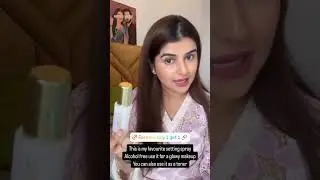 Get Shilpa Khatwani's Flawless Glow with Perenne's Top Makeup Setting Spray ✨