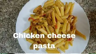 Chicken Pasta with square cheese recipe# quick cooking meals