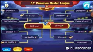 32th Master League (Silver Group)  Final Matches in Evolve Legend / Genious Trainer (Pocket Fantasy)
