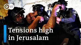 Protesters in Jerusalem call for peace after nightly clashes | DW News