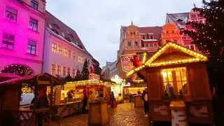 Рождественская ярмарка 🎄 в городе Майсен, Германия 🇩🇪