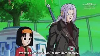 Z fighters meet xeno trunks and xeno pan [HD] super dragon ball heroes