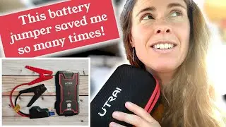 ESSENTIAL vehicle battery jumper review Utrai 16,000 mAh | I won't go without it.