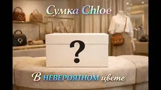 Моя первая дизайнерская сумка Chloe | Покупка на Vestiaire Collective