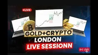 Prop Firm Live Trading | XAUUSD & BTC Live London Session #gold #forex