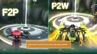F2P против P2W: Захватите каждую контрольную точку хотя бы один раз во время битвы | Mech Arena